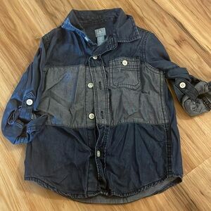 Baby gap brand new without tags denim three-year shirt